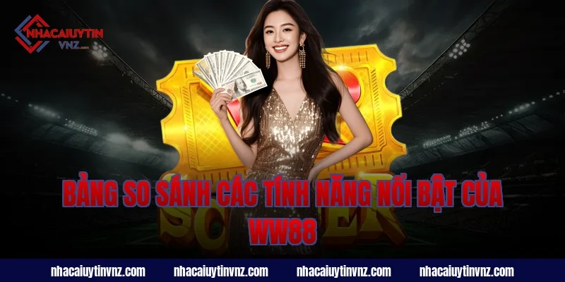Bảng So Sánh Các Tính Năng Nổi Bật Của WW88