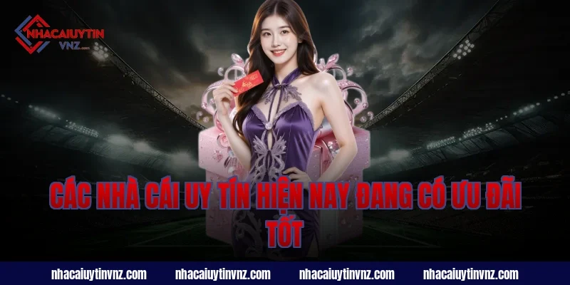Các nhà cái uy tín hiện nay đang có ưu đãi tốt 